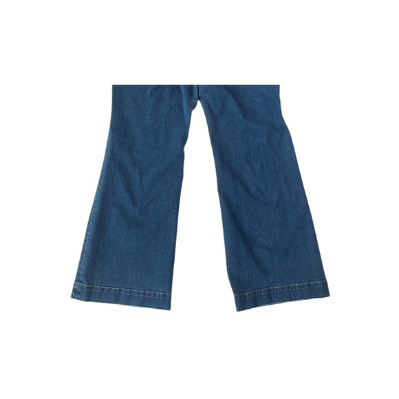 Talbots Jeans Flare Curvy Flawless Five Pocket Petite Stretch Blue Women's 10P - Picture 6 of 8